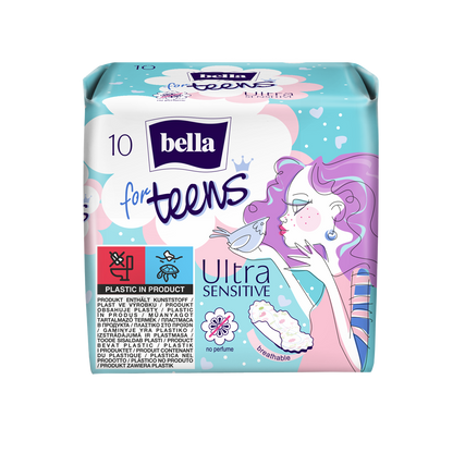 Bella For Teens Ultra Sensitive Sanitary Pads - Lyluk Store - Woman Pads and Pantyliner Bella