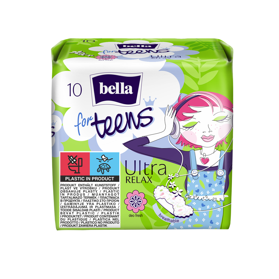 Bella For Teens Ultra Relax Sanitary Pads - Lyluk Store - Woman Pads and Pantyliner Bella