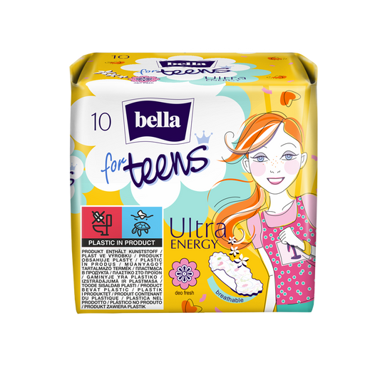 Bella For Teens Ultra Energy Sanitary Pads - Lyluk Store - Woman Pads and Pantyliner Bella