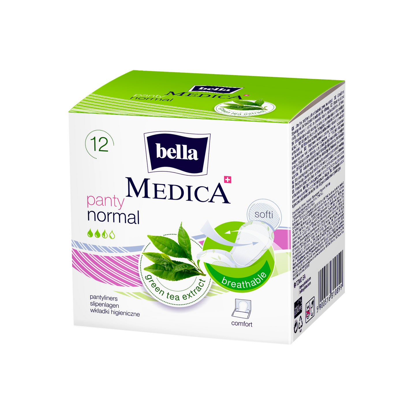 Ultra thin pantyliners Bella Medica Panty Normal - Lyluk Store - Woman Pads and Pantyliner Bella