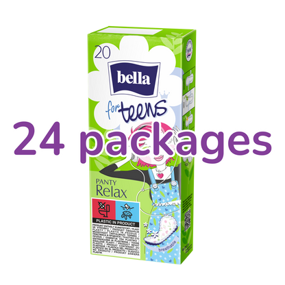 Pantyliners for teenagers Bella For Teens Relax