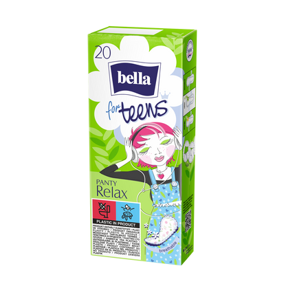 Pantyliners for teenagers Bella For Teens Relax - Lyluk Store - Woman Pads and Pantyliner Bella