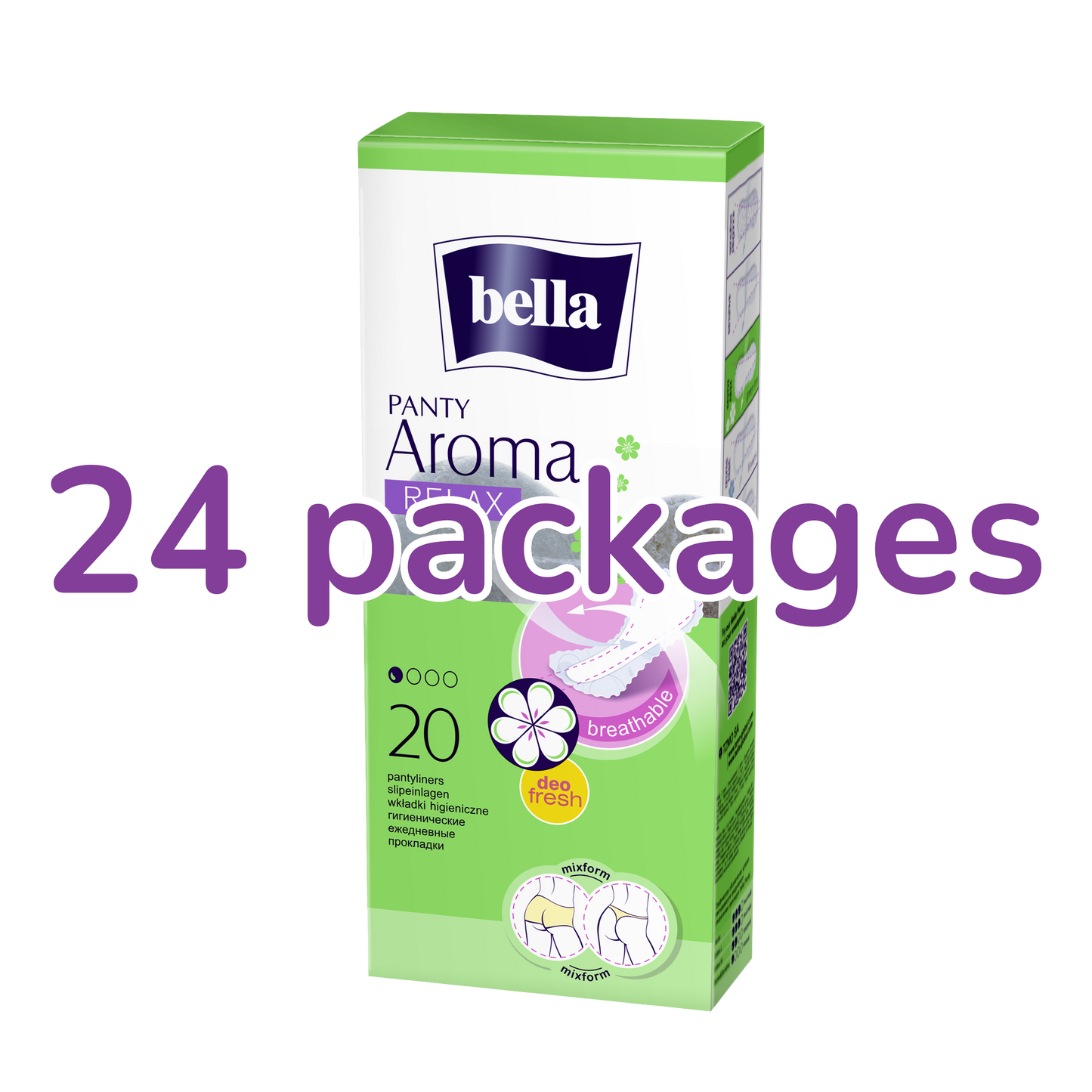 Ultra thin pantyliners Bella Panty Aroma Relax