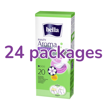 Ultra thin pantyliners Bella Panty Aroma Relax