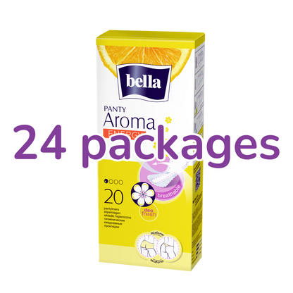 Ultra thin pantyliners Bella Panty Aroma Energy