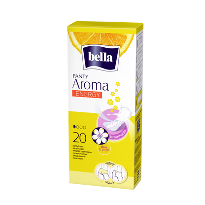 Ultra thin pantyliners Bella Panty Aroma Energy - Lyluk Store - Woman Pads and Pantyliner Bella