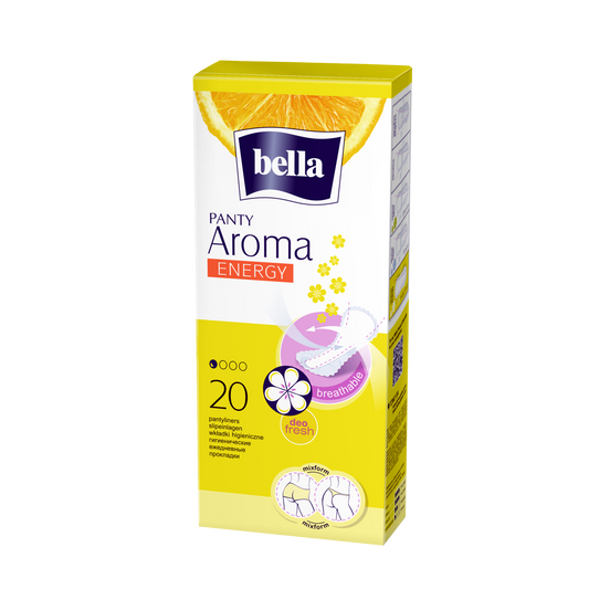 Ultra thin pantyliners Bella Panty Aroma Energy - Lyluk Store - Woman Pads and Pantyliner Bella