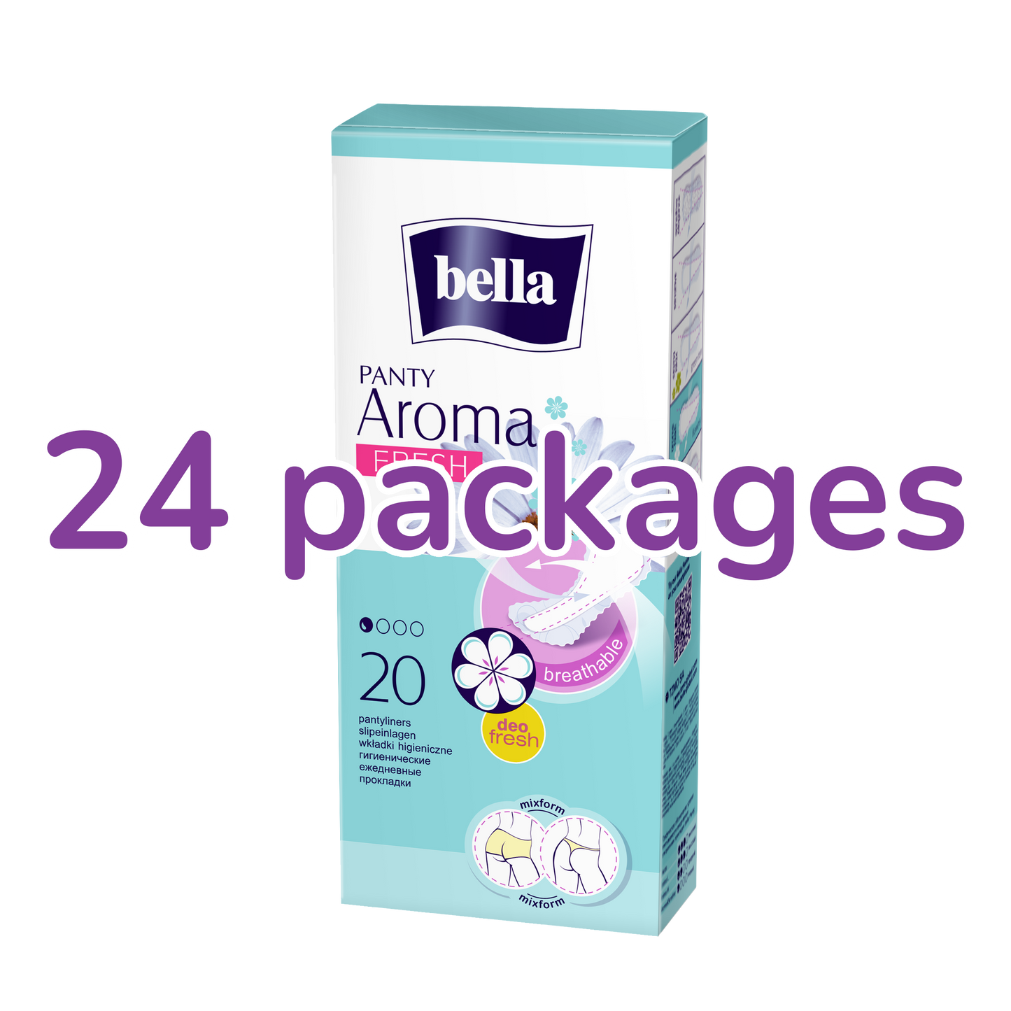 Ultra thin pantyliners Bella Panty Aroma Fresh