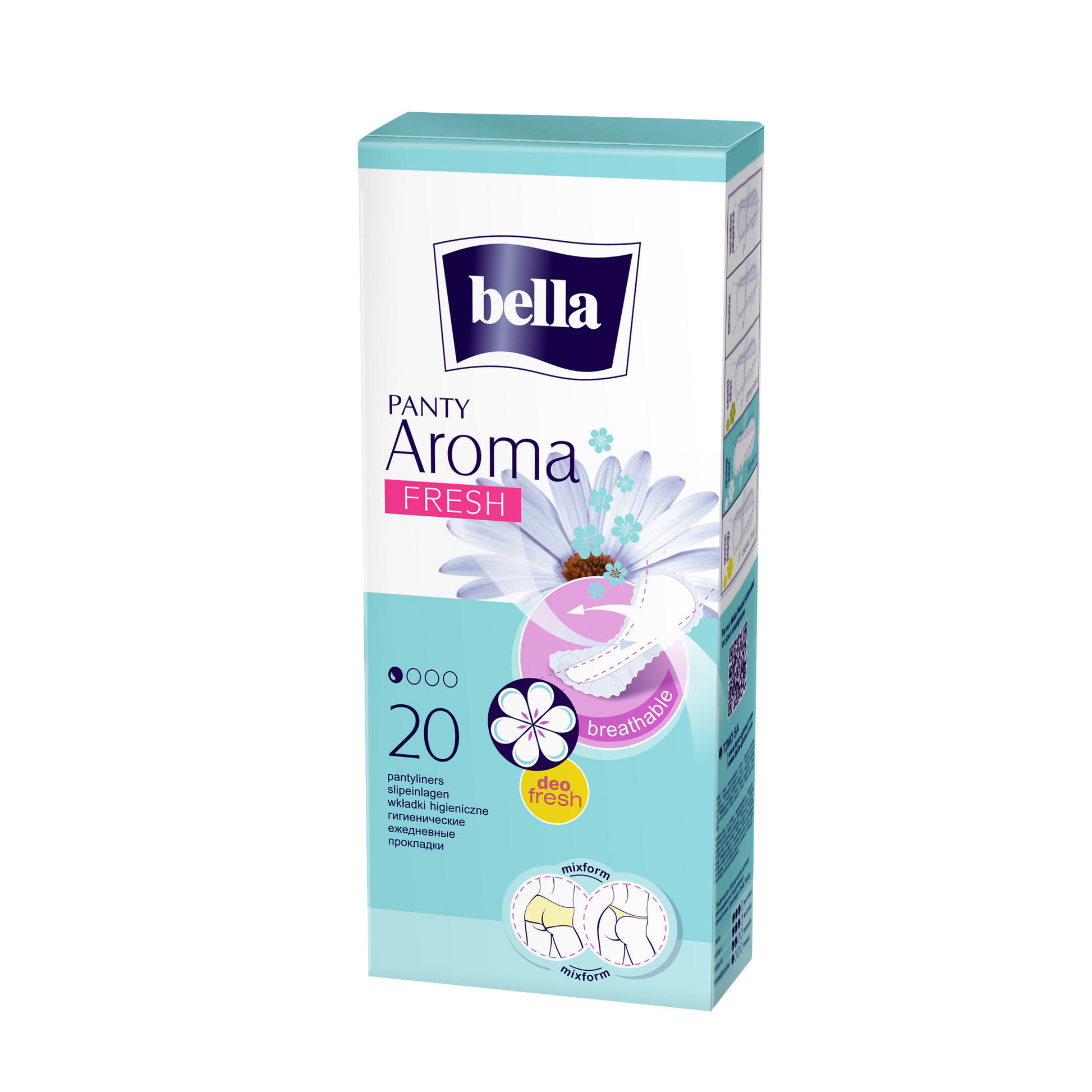 Ultra thin pantyliners Bella Panty Aroma Fresh - Lyluk Store - Woman Pads and Pantyliner Bella