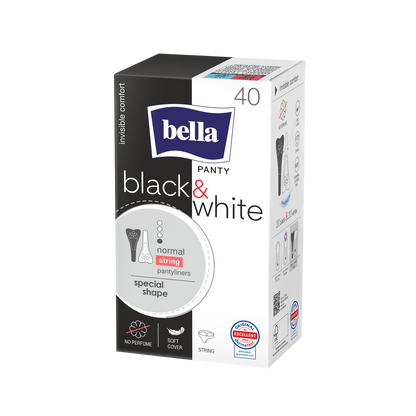 Ultra thin pantyliners Bella Panty Black&White - Lyluk Store - Woman Pads and Pantyliner Bella