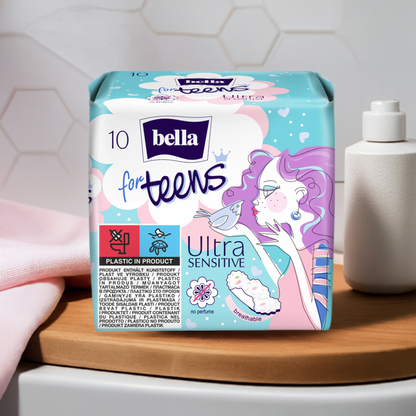 Bella For Teens Ultra Sensitive Sanitary Pads - Lyluk Store - Woman Pads and Pantyliner Bella