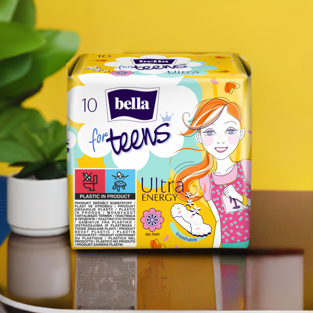 Bella For Teens Ultra Energy Sanitary Pads - Lyluk Store - Woman Pads and Pantyliner Bella